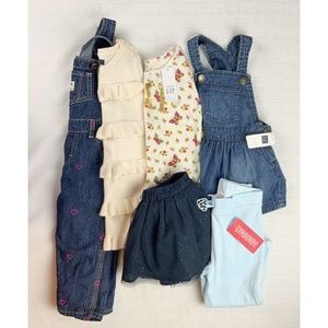 NWT LOT GAP , GYMBOREE, OSHKOSH, SIZE 12-18 MONTHS